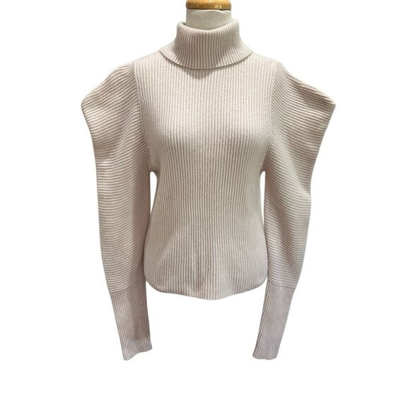 A.L.C. Ribbed Cashmere and Wool Sweater - Picture 1 of 5